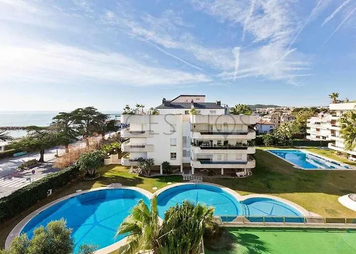 Arena - Dos Piscinas Frente Al Mar Apartmán